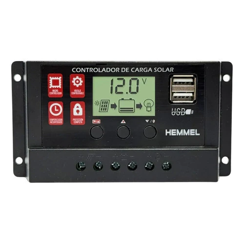 Controlador Inteligente Panel Solar — Hemmel