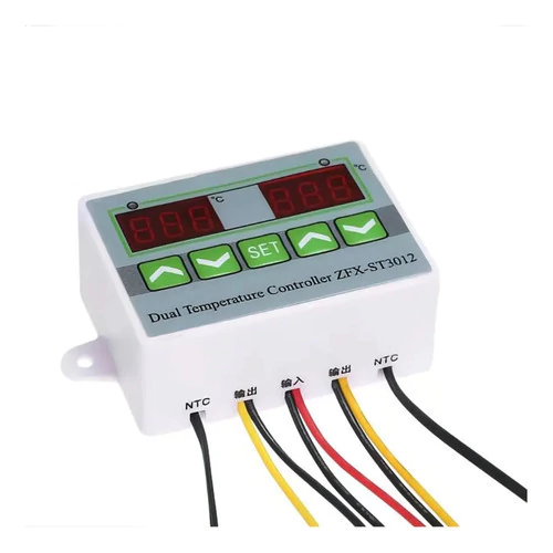 Termostato Digital Doble ZFX-W3012 — Hemmel