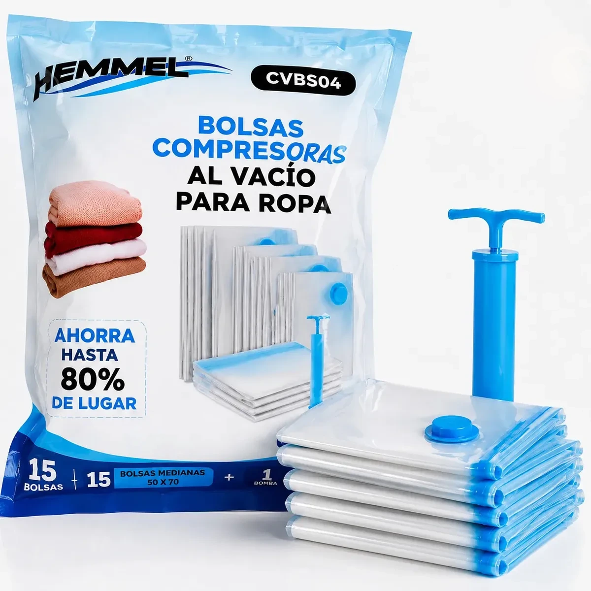 Set de Bolsas de Vacio — Hemmel