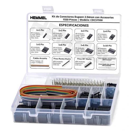 Set de Conectores Dupont — Hemmel