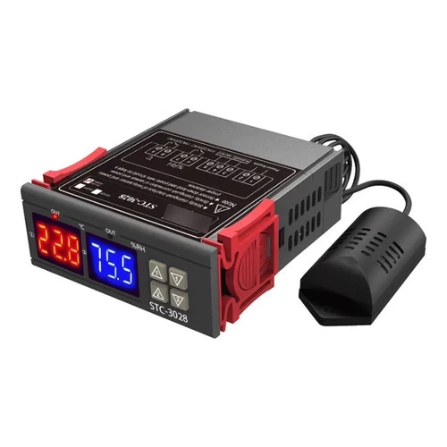 Termostato e Higrometro Digital STC-3028 — Hemmel