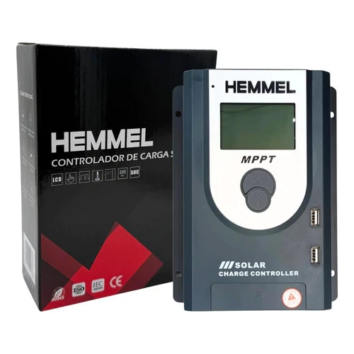 Controlador Inteligente Panel Solar — Hemmel