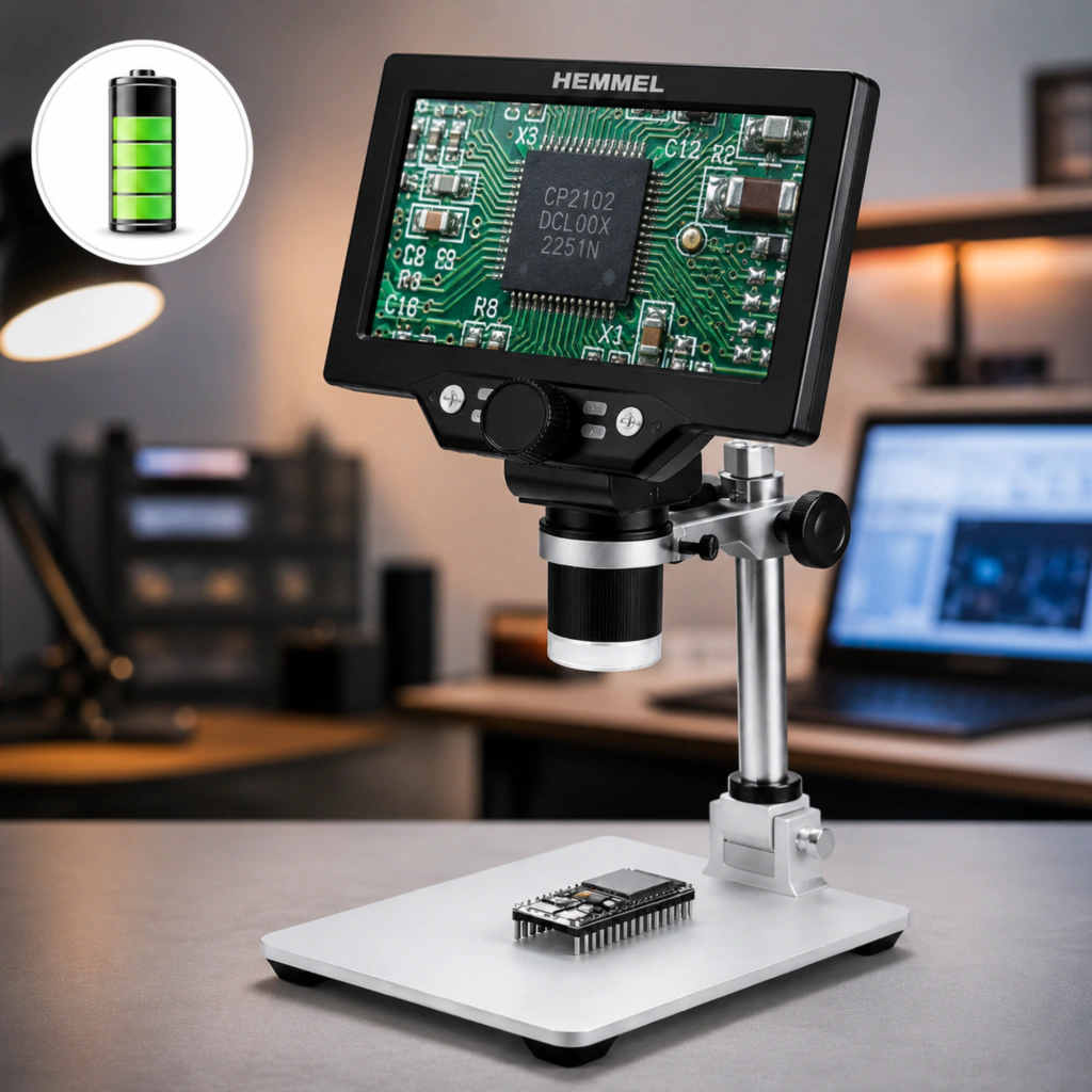 Microscopio Digital Portatil — Hemmel