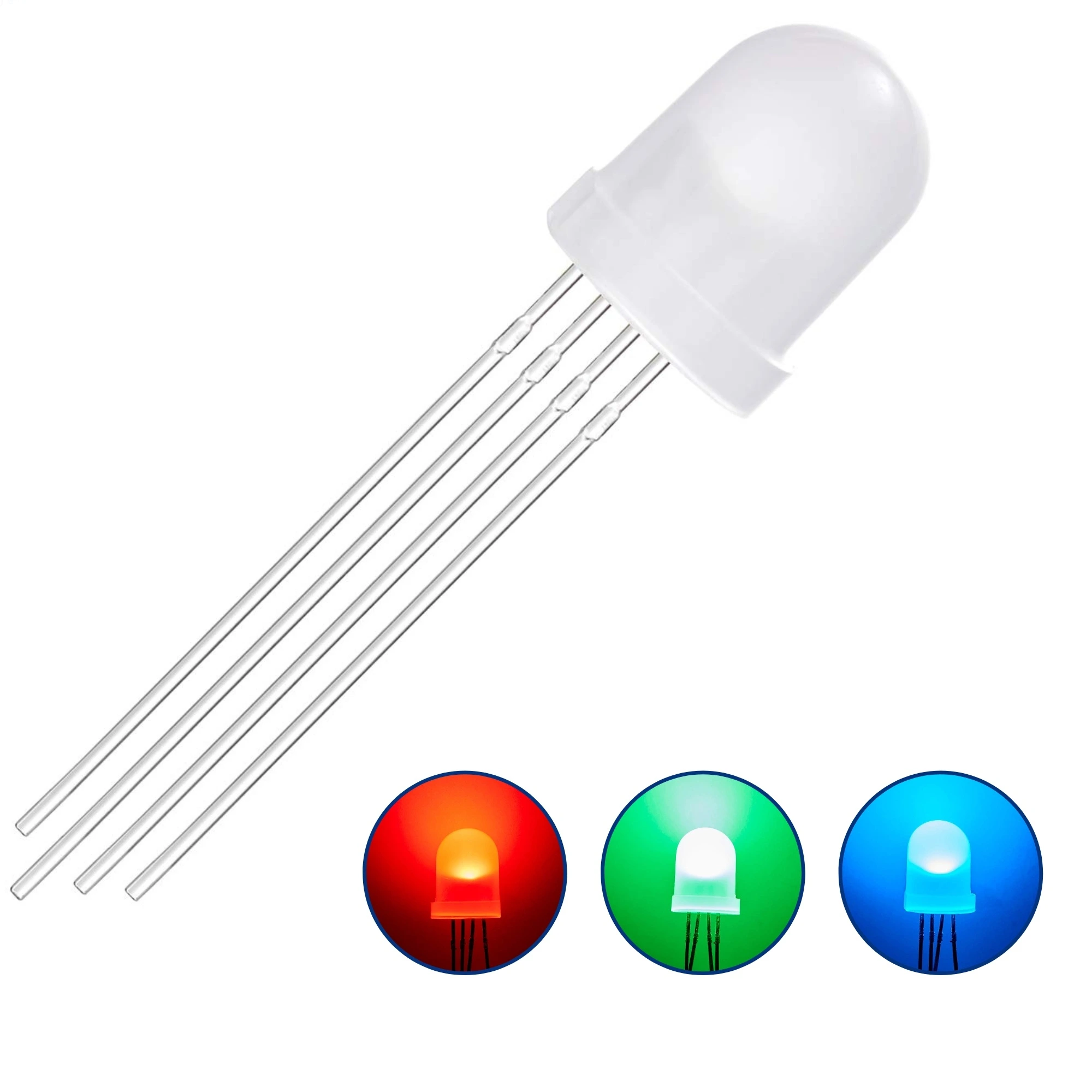 LED RGB Difuso — Hemmel